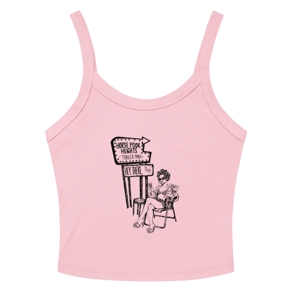 Horse Poor Heights Tank Top- Black