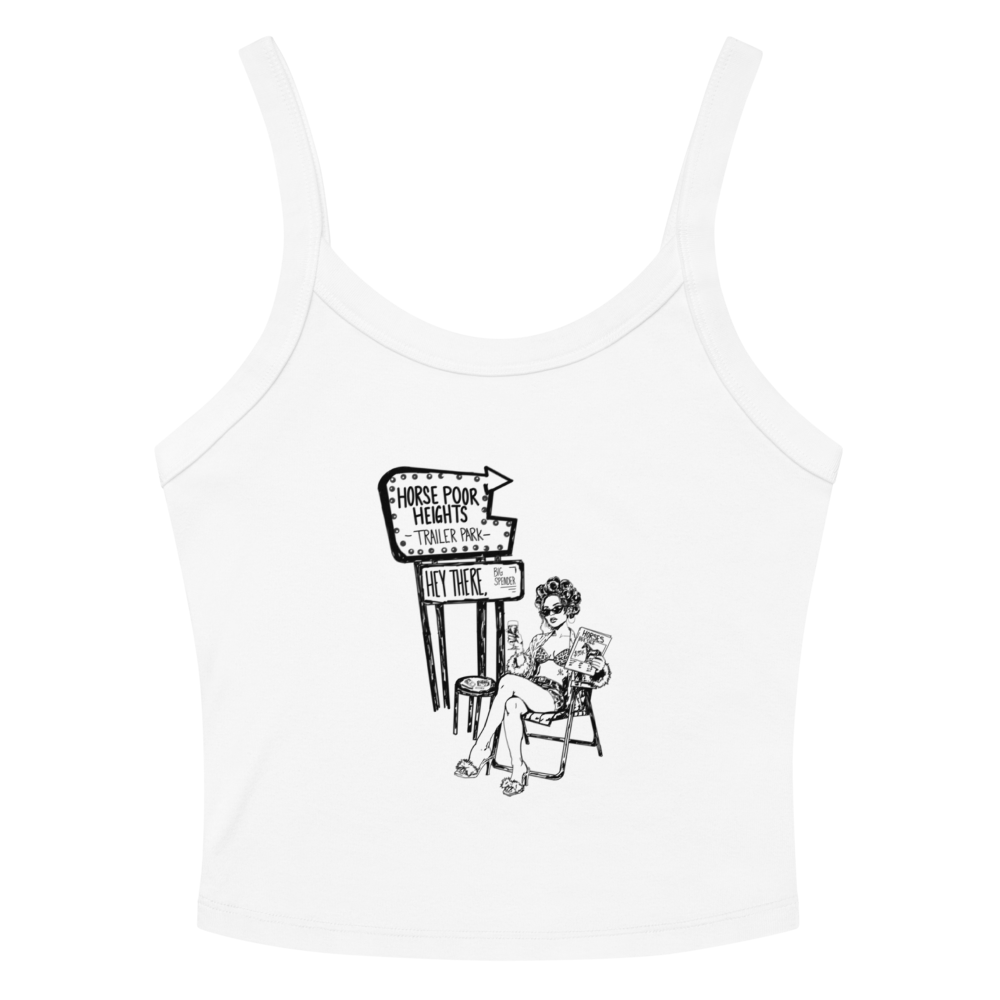 Horse Poor Heights Tank Top- Black