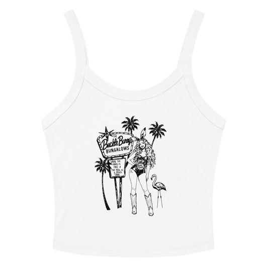 Buckle Bunny Bungalows Tank Top- Black