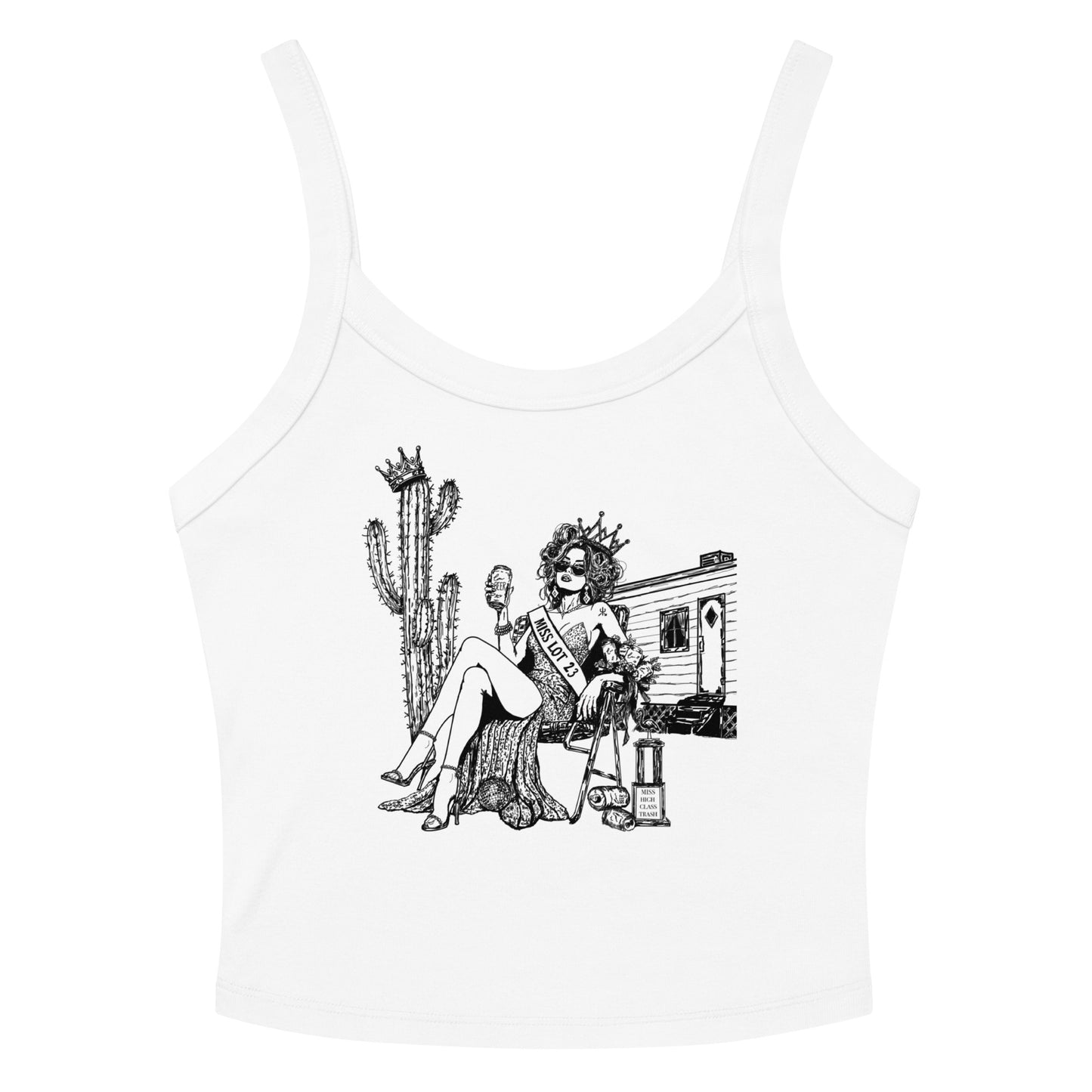 Miss Lot 23 Tank Top- Black